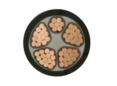 0.6/1KV YJV、YJLV4+1芯交聯(lián)電力電纜外徑、重量及載流量表(圖1)