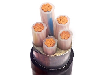 0.6/1KV YJV22、YJLV22 5芯交聯(lián)電力電纜外徑、重量及載流量表(圖1)