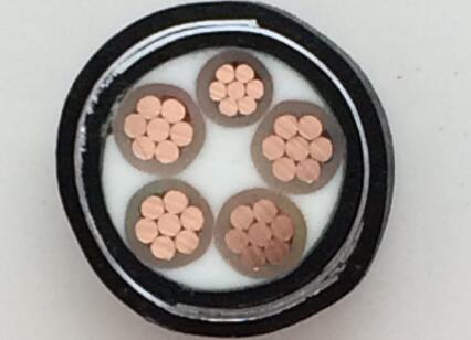 0.6/1KV YJV22、YJLV22 4+1芯4*4、10、16、25、35、50、70、95平方電纜外徑、重量及載流(圖1)