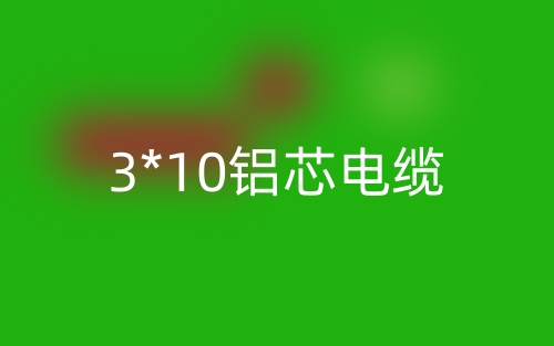 3*10鋁芯電纜價格，3*10鋁芯電纜載流量(圖1)