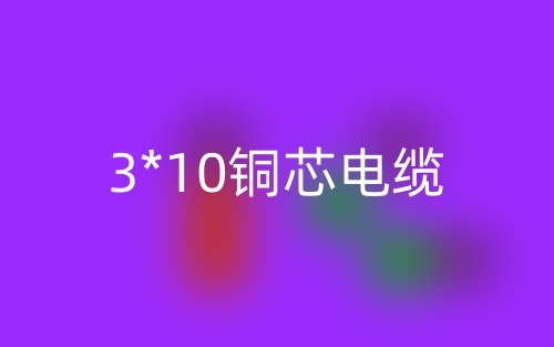 3*10銅芯電纜價(jià)格，3*10銅芯電纜載流量(圖1)